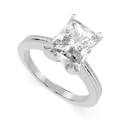 Camilla Radiant Cut Solitaire Engagement Ring Setting - Nivetta